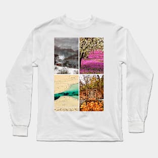 Four seasons in Greece Long Sleeve T-Shirt